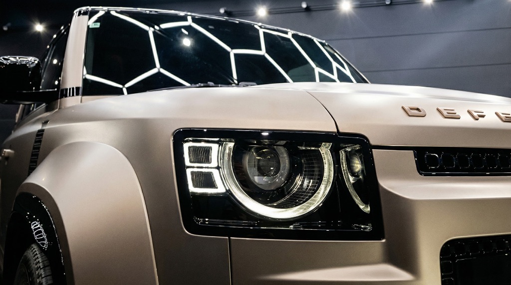 ランドローバー｜ディフェンダー｜ヘッドライト｜コーティング｜京都