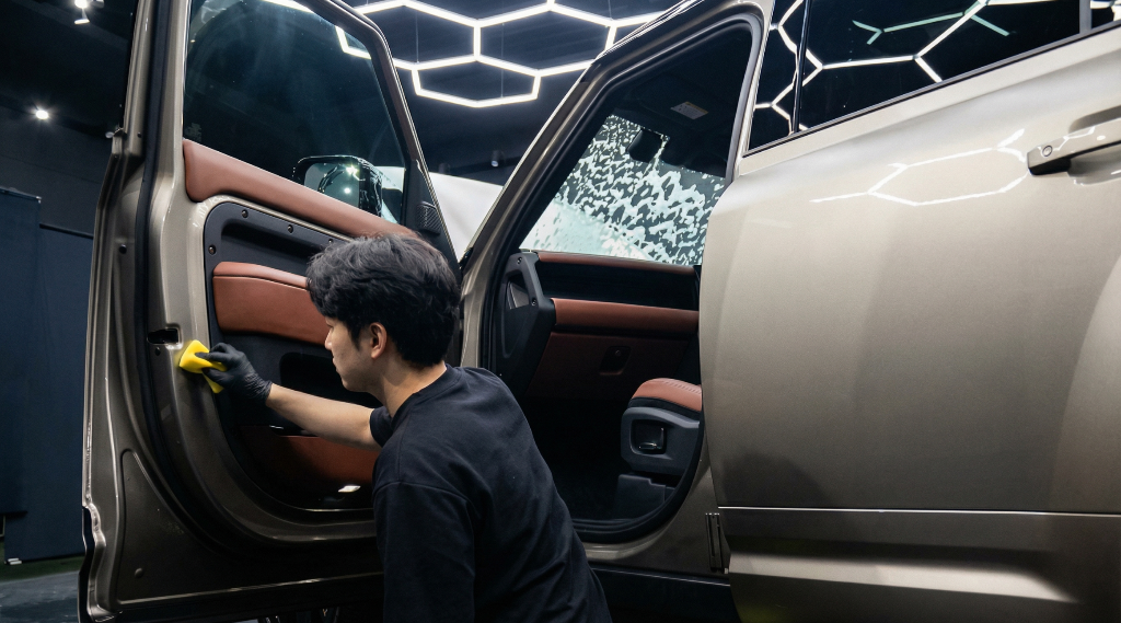 ランドローバー｜ディフェンダー｜インナー｜コーティング｜京都