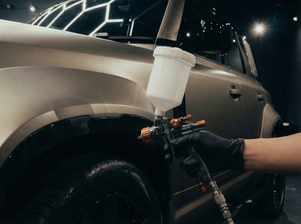 ランドローバー｜ディフェンダー｜ホイールライナー｜コーティング｜京都