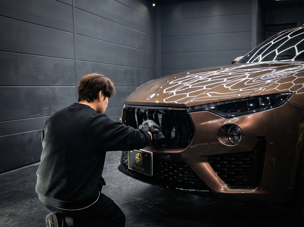 マセラティ｜レヴァンテ｜新車研磨｜コーティング｜京都