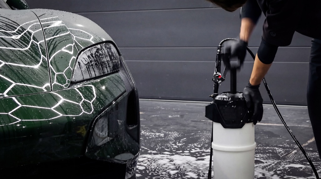 ポルシェ｜パナメーラ｜酸性クリーニング｜コーティング｜京都