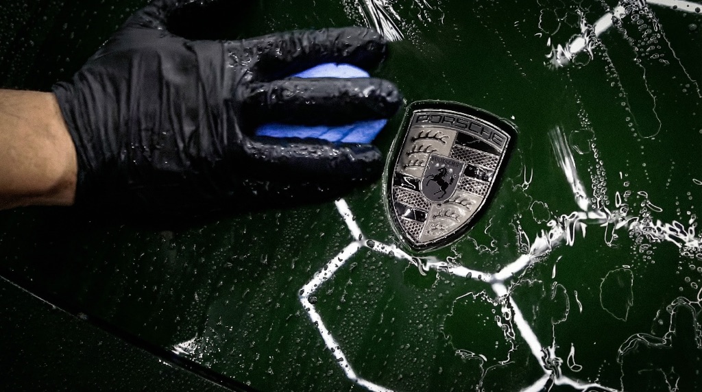 ポルシェ｜パナメーラ｜鉄粉クリーニング｜コーティング｜京都