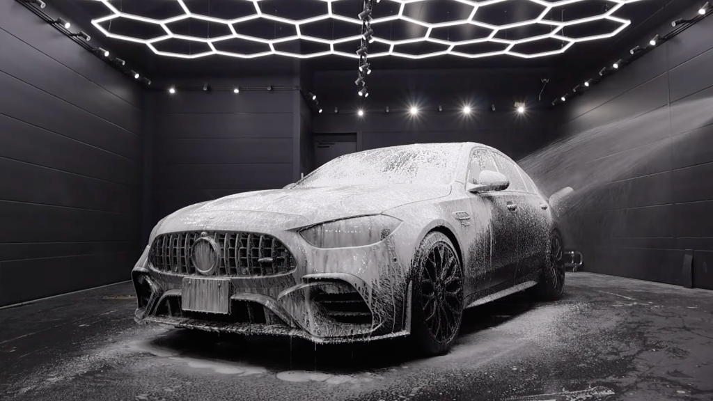 メルセデスAMG｜C63｜洗車｜京都