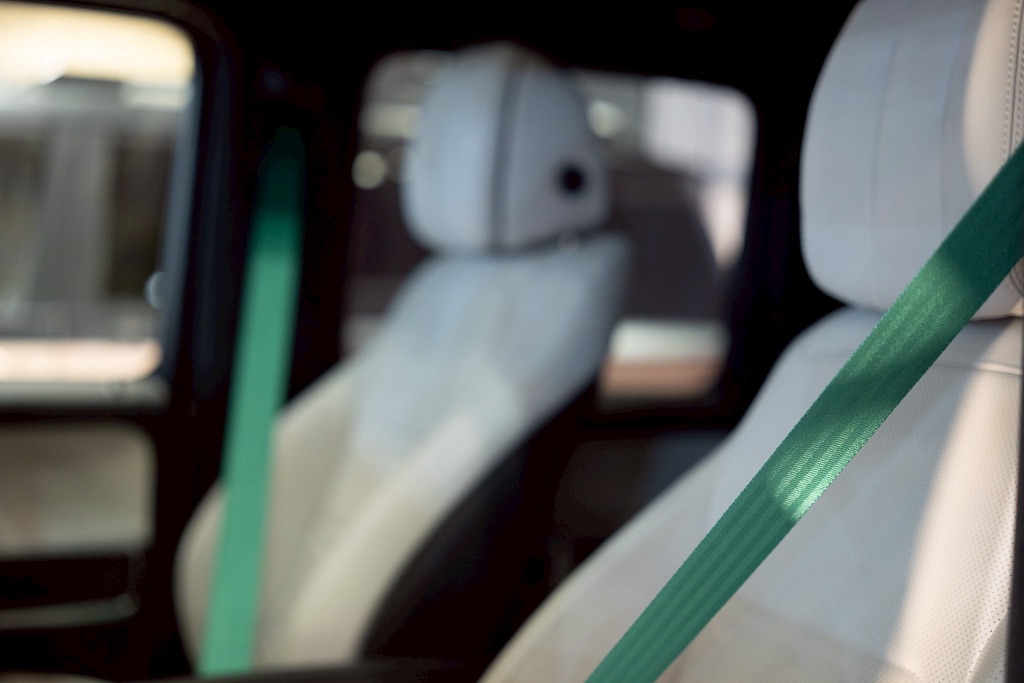 メルセデス｜G400d｜カラーシートベルト｜カスタム｜京都