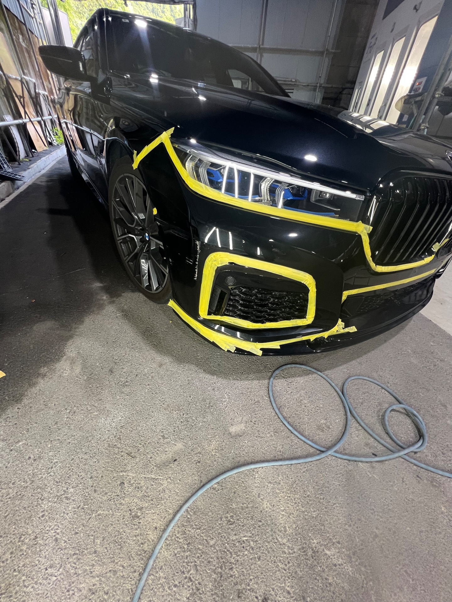 ＢＭＷ｜740Li_Mスポーツ｜板金塗装｜京都