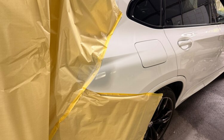 BMW X4 リア修復レポート