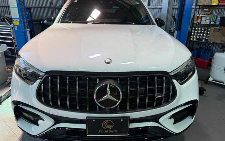 メルセデス・AMG GLC43 低ダストパッド交換 ― 新車から一年、走行の質を問い直す