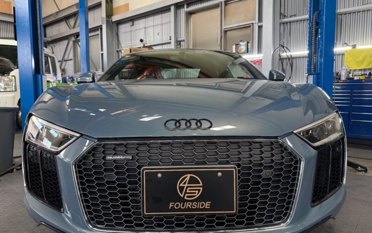アウディ R8 ロベルタリフター取り付け ― 車高を、思いのままに操るという選択