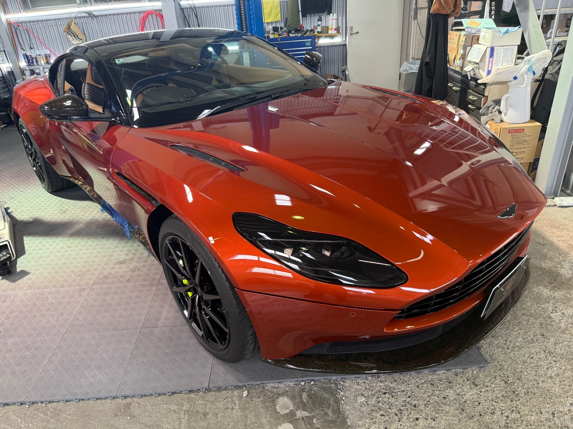 アストンマーティン|V8|整備|京都