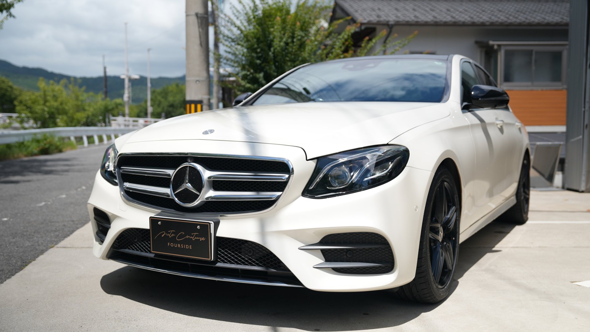メルセデス・ベンツ|E250AVGスポーツ|板金塗装|京都