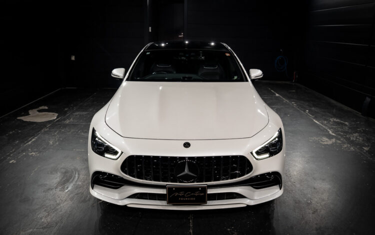 Mercedes-AMG GT 43 4-Door Coupe カスタム ― 白い一台に宿った、AMG GT63譲りの精悍さ