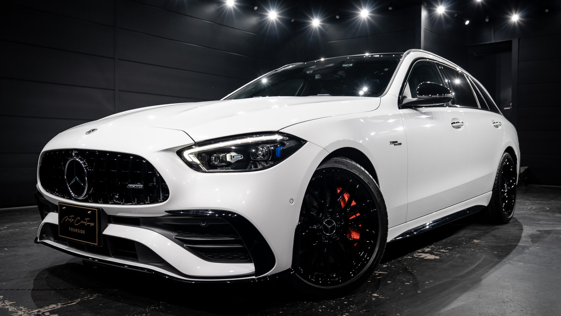 Mercedes-AMG C43 4MATIC Estate ホイール塗装カスタ|京都