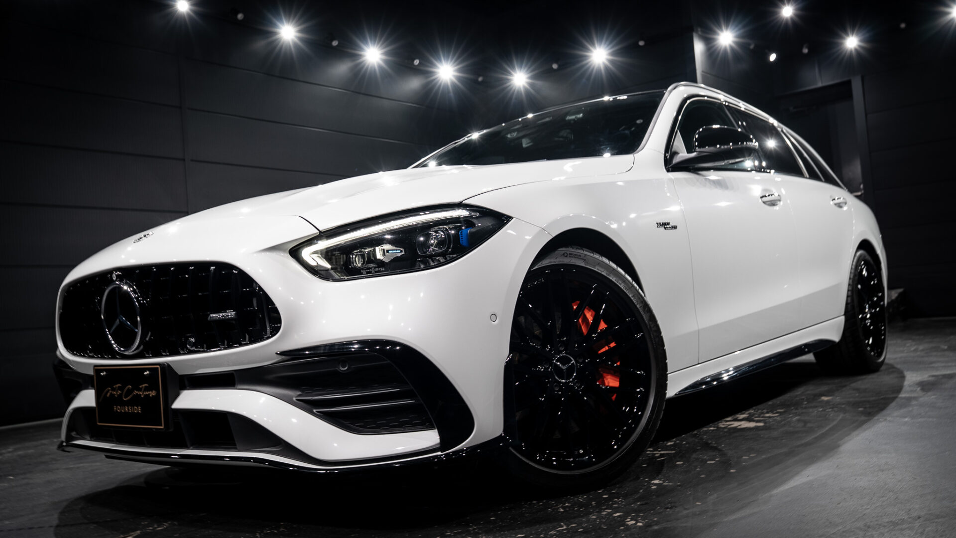 Mercedes-AMG C43 4MATIC Estate ホイール塗装カスタ｜京都