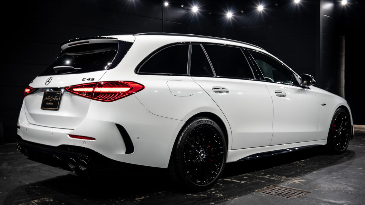 Mercedes-AMG C43 4MATIC Estate ホイール塗装カスタ｜京都