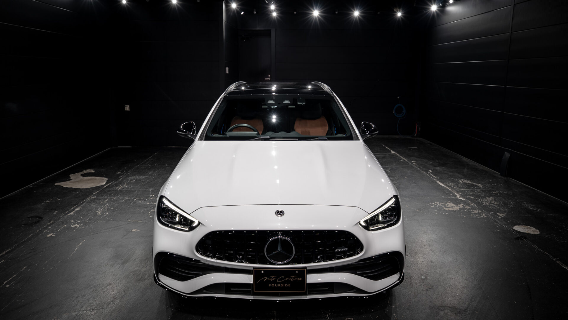Mercedes-AMG C43 4MATIC Estate ホイール塗装カスタ|京都