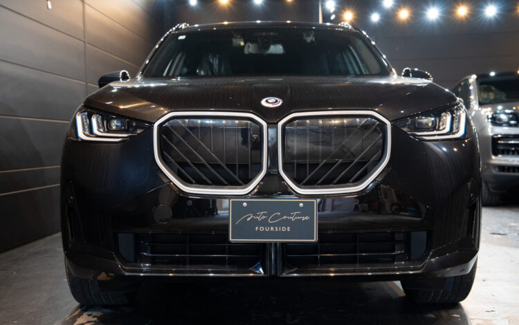 BMW X3 リアバンパー傷修理・脱着、分解 ― 再発を見据えた職人の判断