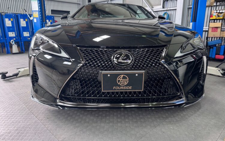 レクサス LC500 コンバーチブル 低ダストパッド交換 ― 静けさを選ぶという贅沢