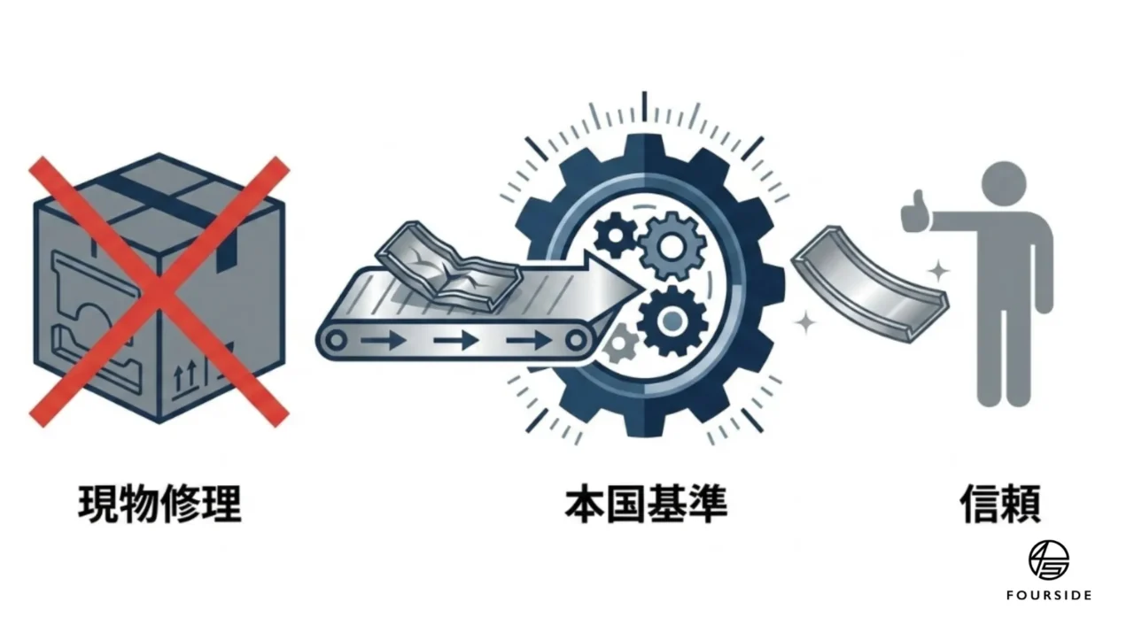関西で評判の輸入車専門鈑金!アルミボディ修理の極意|京都