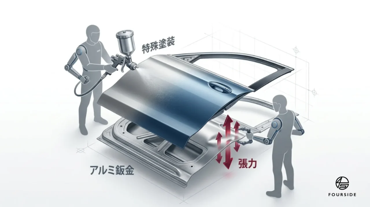 関西で評判の輸入車専門鈑金!アルミボディ修理の極意|京都