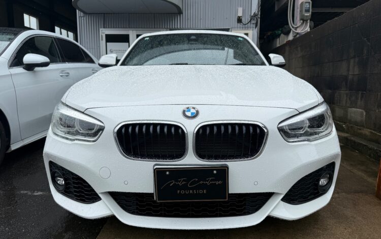 BMW1 ヘッドライトコーキング ― ヘッドライトの結露という宿命とどう向き合うか