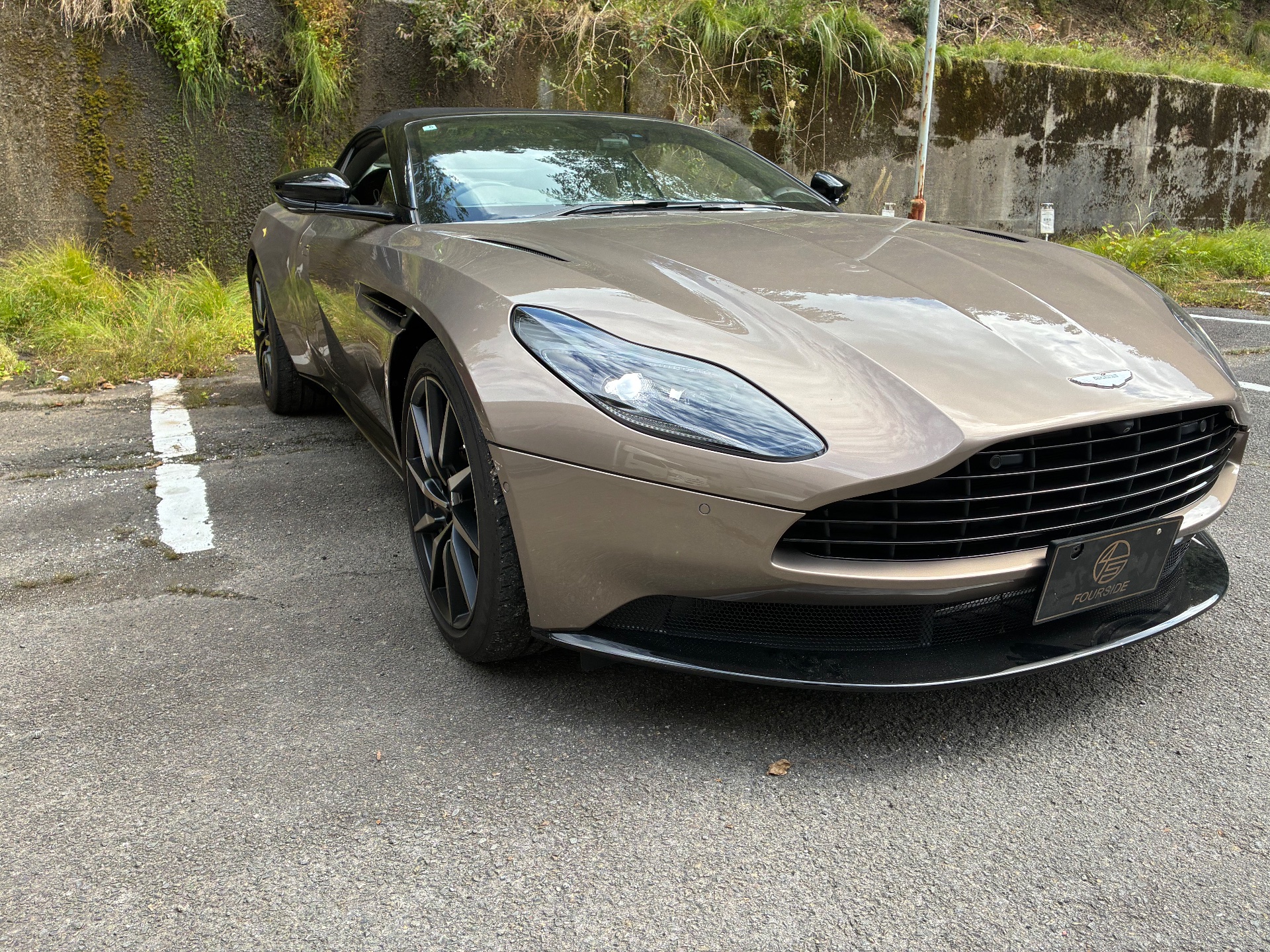 アストンマーティン｜V8 ヴォランテ｜板金塗装｜京都